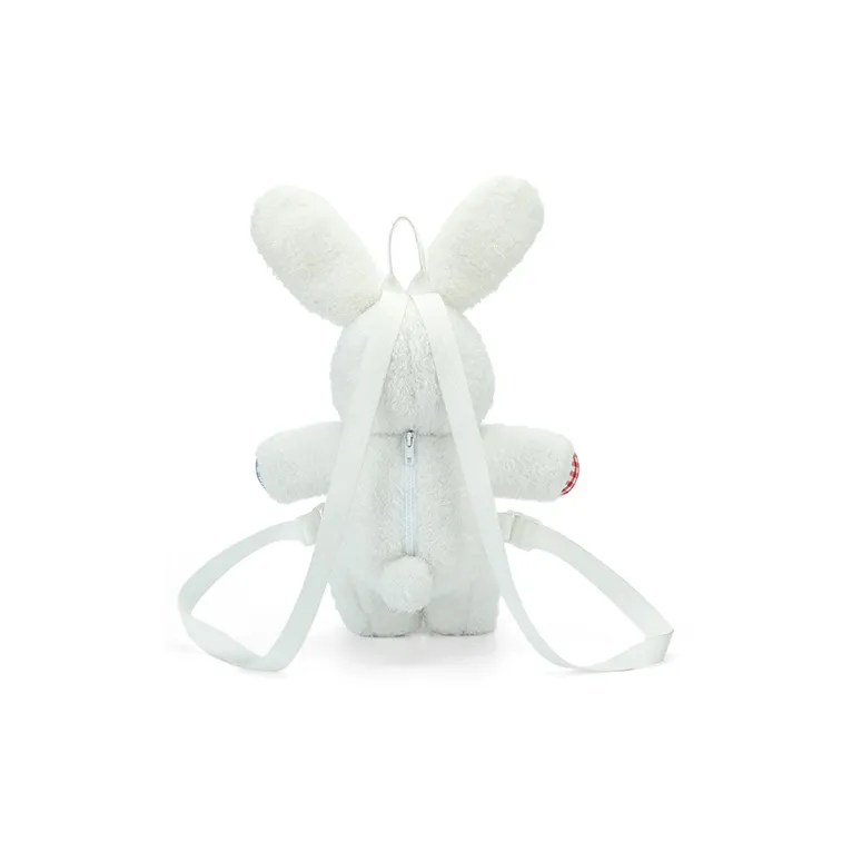 VANWALK Plush Backpack Trumpets Women's White/Black-2