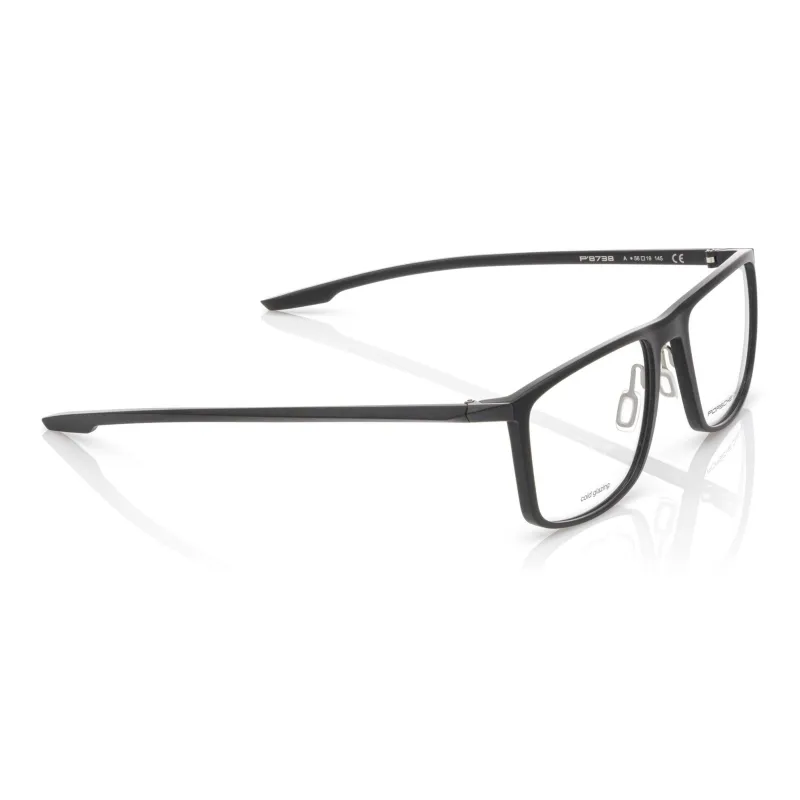 PORSCHE DESIGN Plate Frame Square Eyeglass Frames Unisex-6