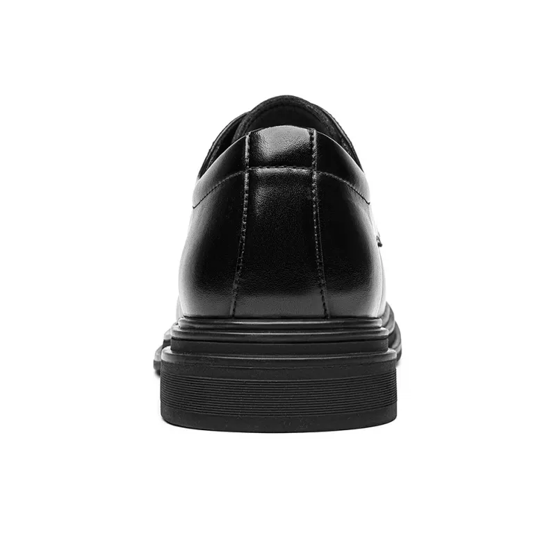 CHINT Dress Shoes Men Low Top Black-2