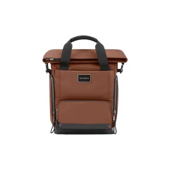 SAMSONITE Fabric Backpack Medium Size Men's Rusty Red