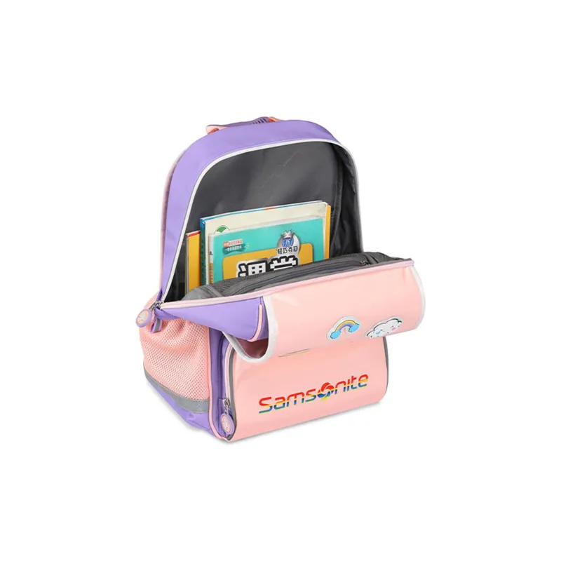 SAMSONITE Fabric Made Of Polyurethane Backpack Kids' Pink & Purple-4