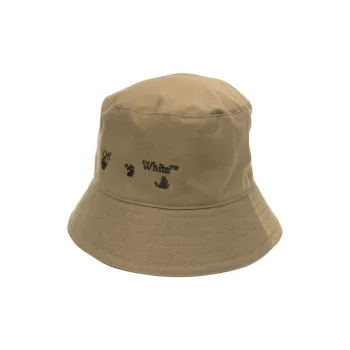OFF WHITE Hands Off Embroidered Bucket Hat