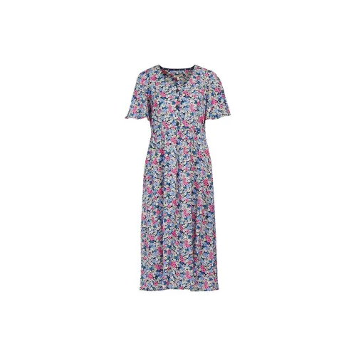 BARBOUR Short-Sleeved Dresses Women's Multicolor