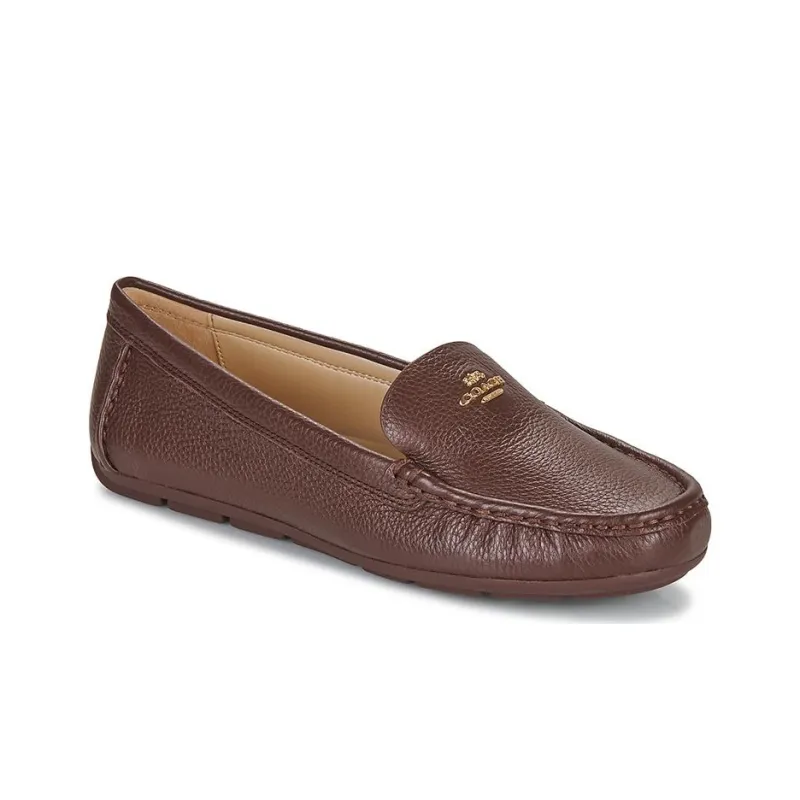 COACH Marley Driver Leather Loafers-2