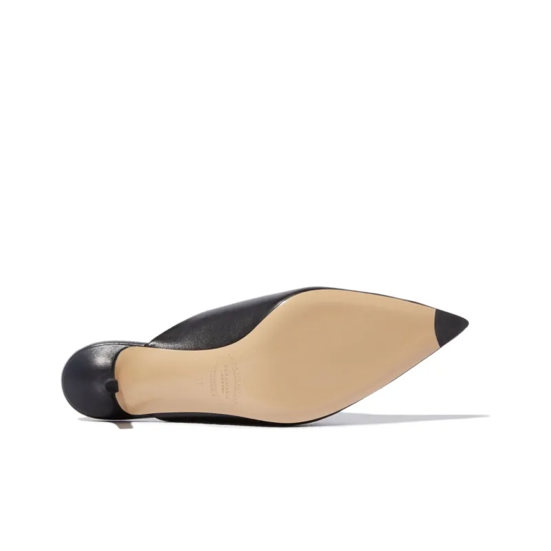 SCAROSSO Laura 60mm Leather Mules Women's-3
