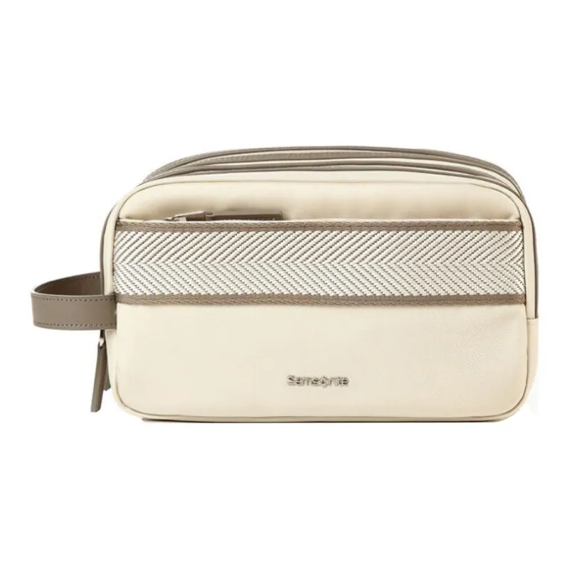 SAMSONITE Nylon Clutches Storage Bags Unisex Beige-0