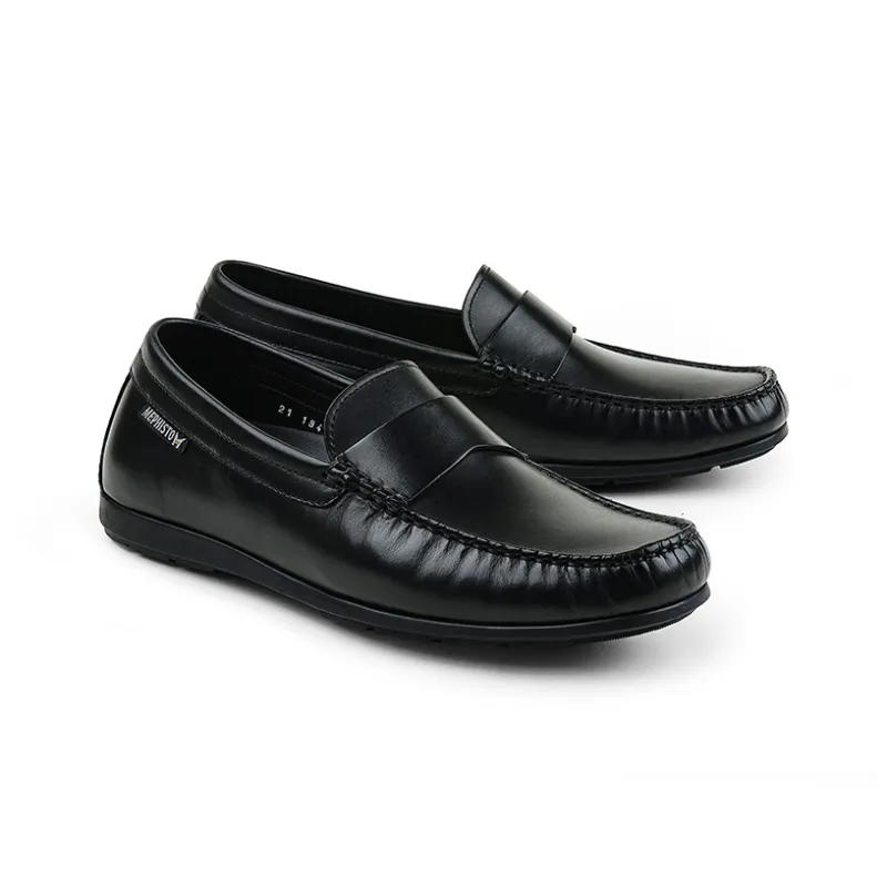 MEPHISTO Loafers Men Low Top Black/Dark Brown-2