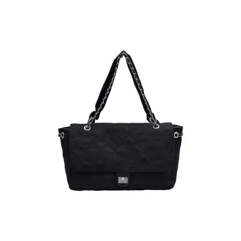 UNITE STAR Oxford Tote Bag Shopping Bag Shoulder Bags Women's Black