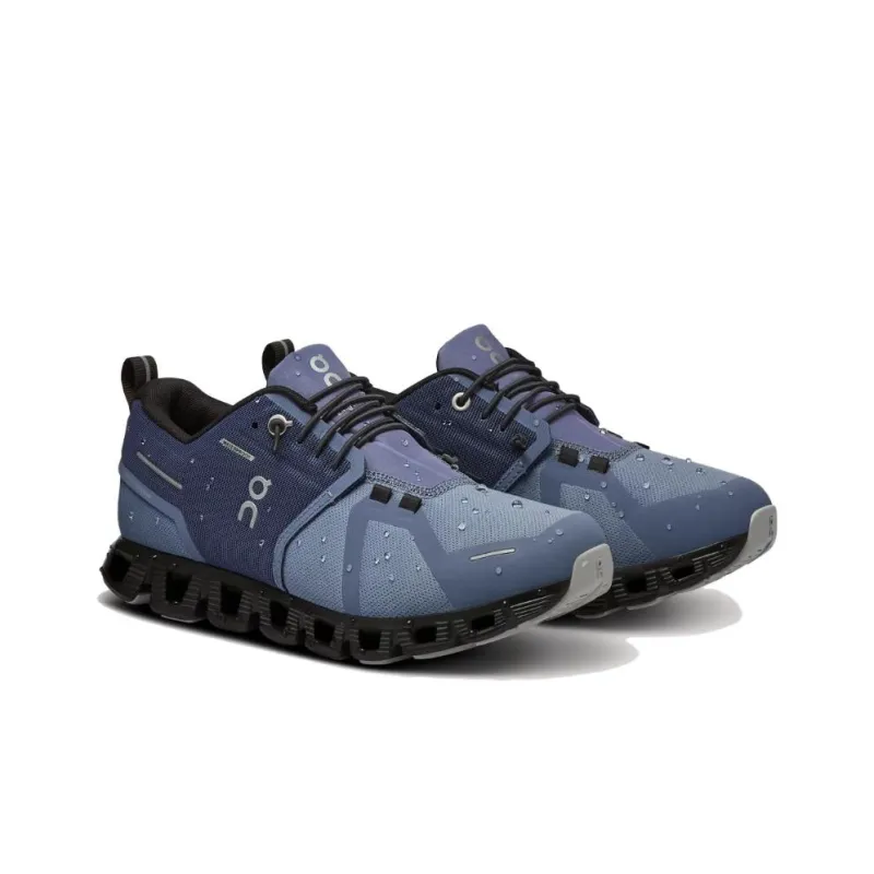 On Running Cloud 5 Waterproof Shale Magnet Women's-2