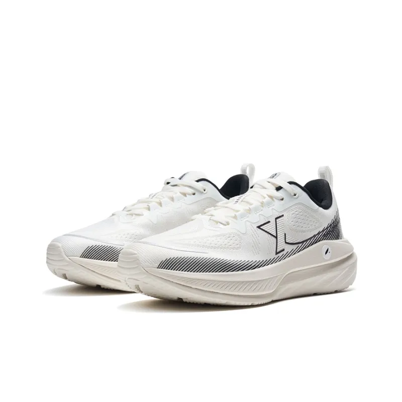 XTEP Cloud DC Low Top Casual Running Shoes Women's Sail White Black-2