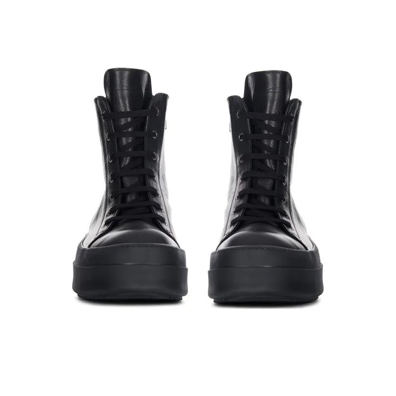 RICK OWENS Luxor Runway Mega Bumper Ramones Black FW23-3
