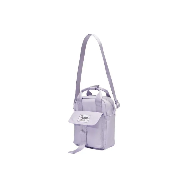 Skechers Fabric Shoulder Bag, Crossbody Bag Mini Unisex Photinia Purple-1