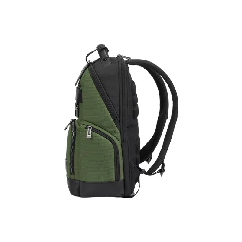 SAMSONITE Nylon Backpack Large Size Men's Dark Green-2