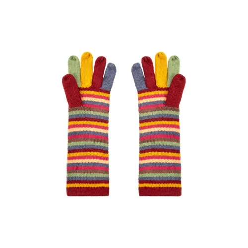 BAIJUAN Knit Gloves Women's