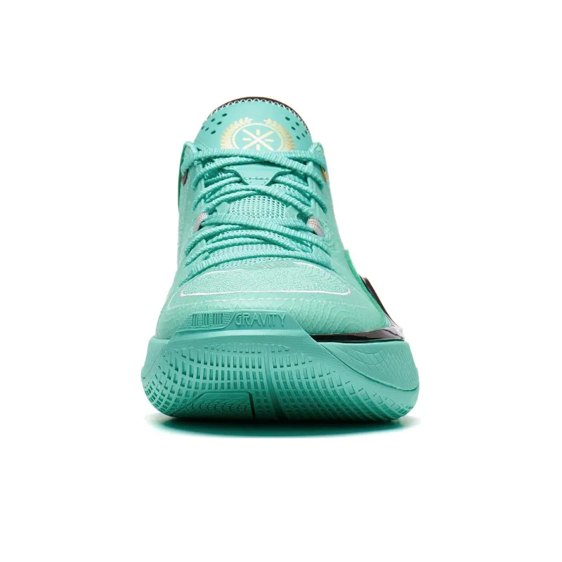 LiNing Wade Shadow 5 Cushioning Lightweight Rebound Mid Top Basketball Shoes Men's Parrot Green-4