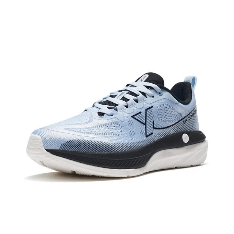 XTEP Cloud DC Anti Slip Wear Resistant Low Top Running Shoes Men's Blue Black-1