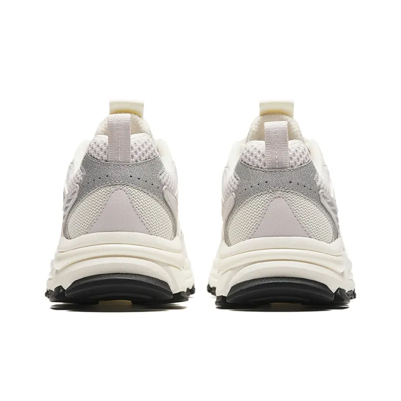Anta Millennial Cushioning Anti Slip And Wear Resistant Low Top Casual Shoes Men's White Gray Silver-3