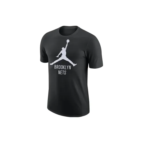 Jordan Brooklyn Nets Essential T-Shirts Men Black