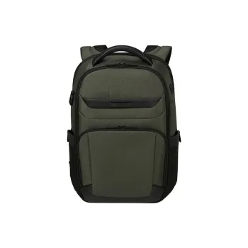 SAMSONITE Elastic Nylon Backpack Men's Green