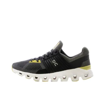 On Running Cloudswift Magnet Black CitrOn Yellow