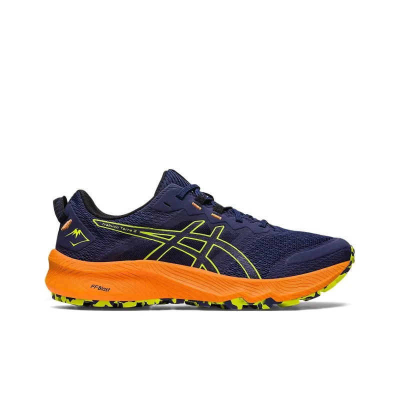 Asics Trabuco Terra 2 'Deep Ocean Neon Lime'-1