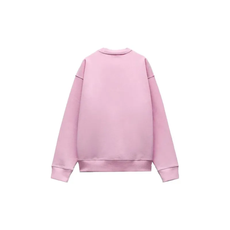 ZARA Sweatshirts Women's Pink-1