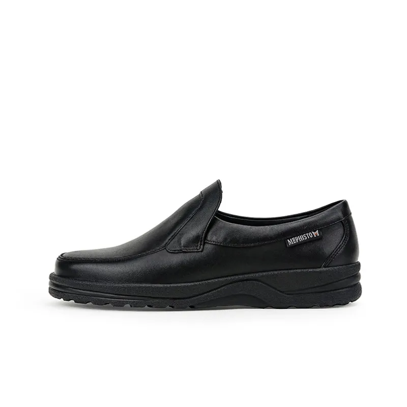 MEPHISTO Loafers Men Low Top Black/Dark Gray/Earth Yellow/Dark Brown-6