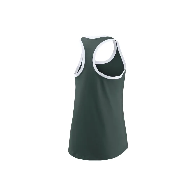 Nike Michigan State Primetime Shadow Women's Nike College Racerback Tank Top-1