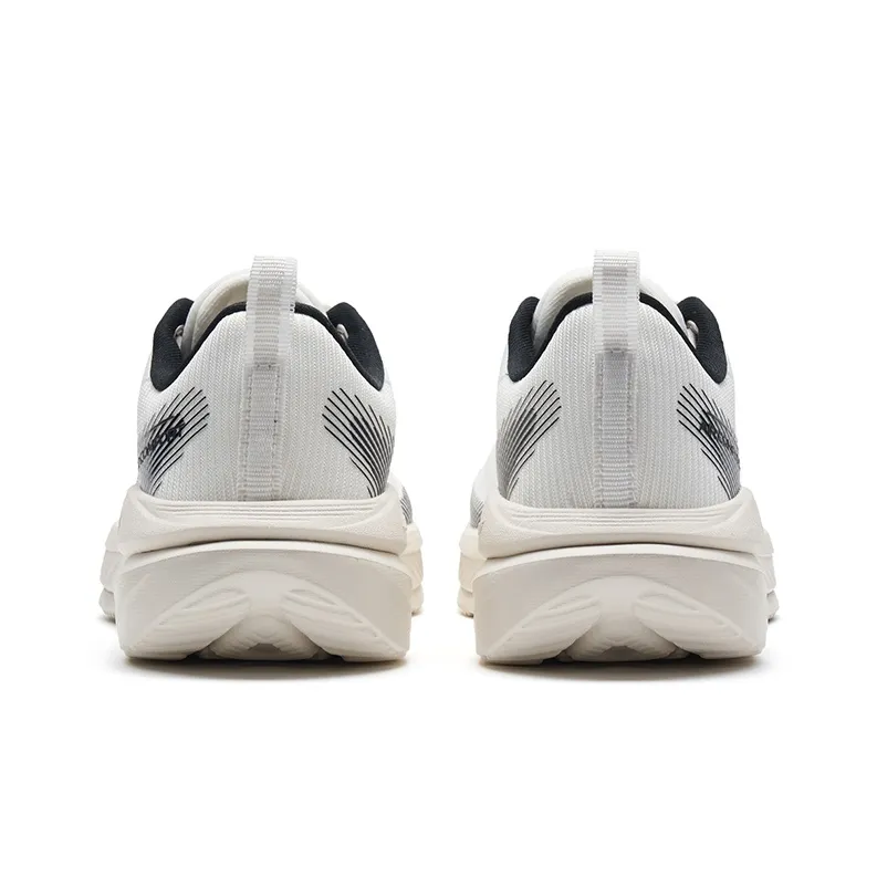 XTEP Cloud DC Low Top Casual Running Shoes Women's Sail White Black-4