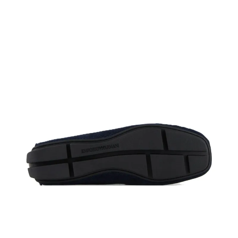 EMPORIO ARMANI Driver Tobacco Loafers-5