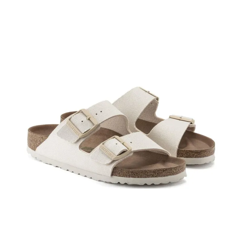 Birkenstock Slide Slippers Men's Eggshell White Regular-2