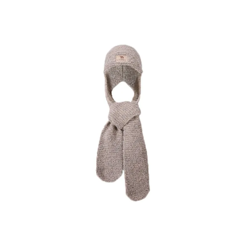 CAMEL Knit Scarves Unisex-1