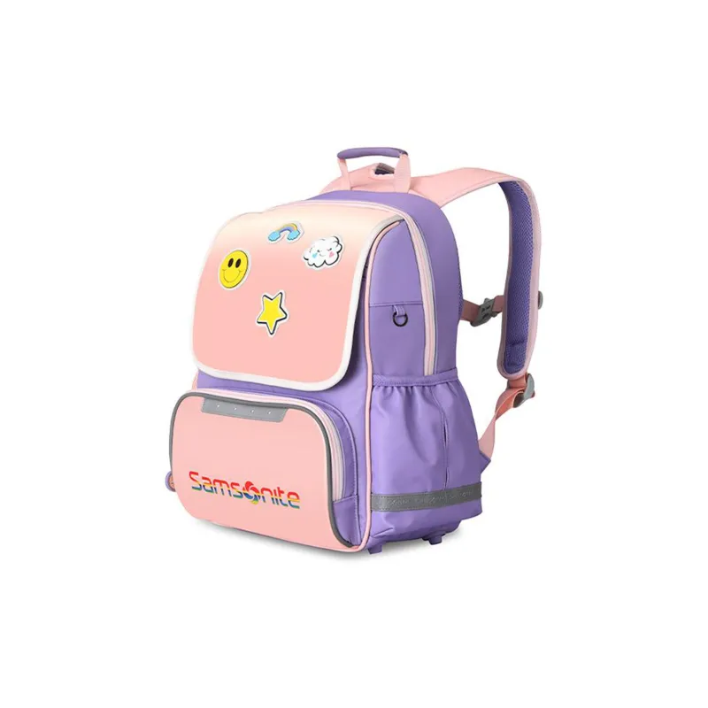 SAMSONITE Fabric Made Of Polyurethane Backpack Kids' Pink & Purple-1