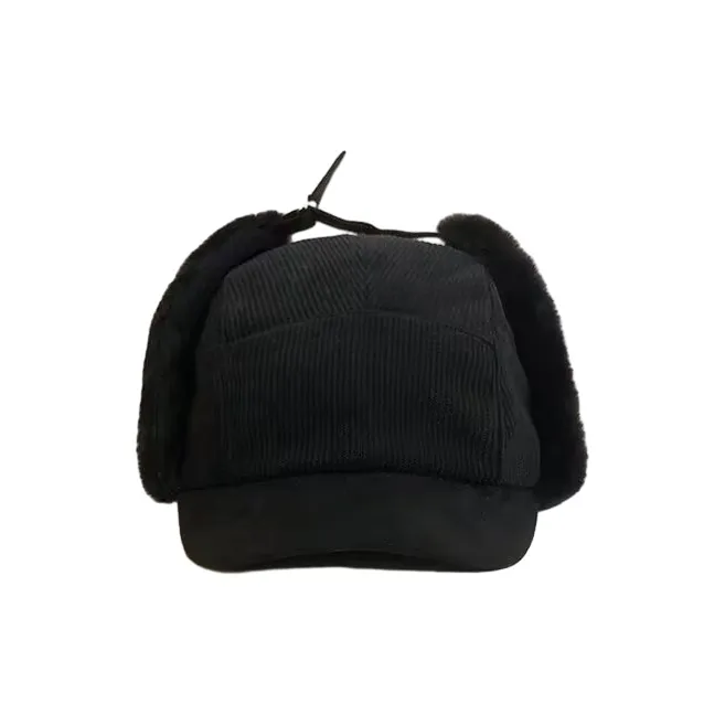 FREE RABBITⅡ Corduroy Trapper Hats Unisex-1