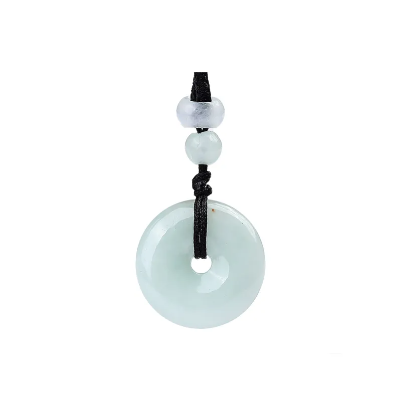 U＇VE Bean Type Jadeite Pendants Unisex-0