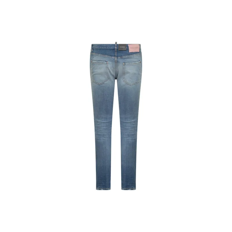 DSQUARED 2 Tapered Leg Distressed Jeans-1