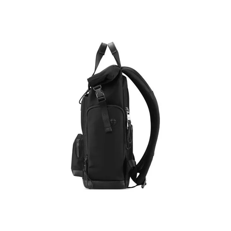 SAMSONITE Fabric Backpack Medium Size Unisex Black-2