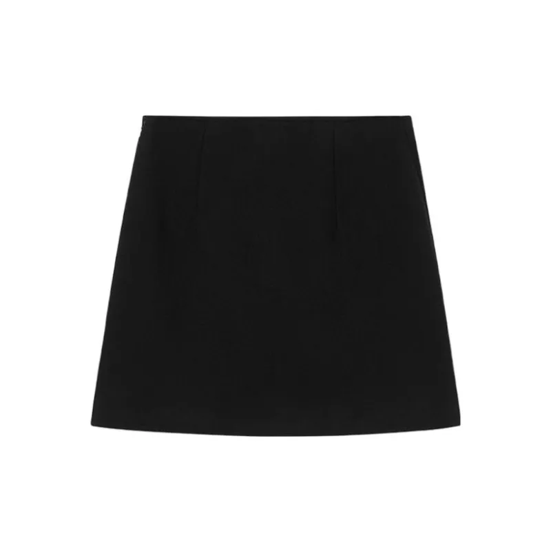 CLUB MONACO FW23 Casual Short Skirts Women's Black-1