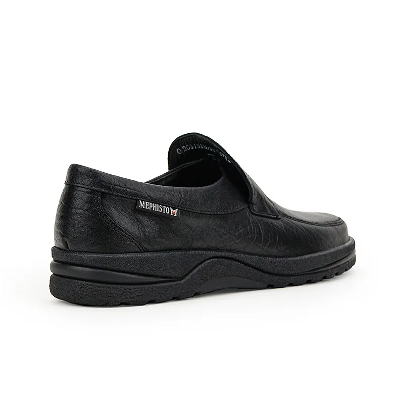 MEPHISTO Loafers Men Low Top Black/Dark Gray/Earth Yellow/Dark Brown-3