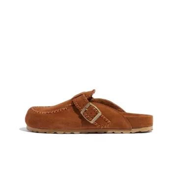 SCAROSSO Cheyenne Suede Slippers Women's