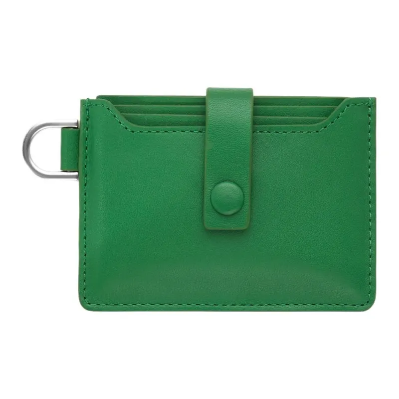 COS Soft Cow Leather Shoulder Bag Crossbody Bag With Card Clip Regular Unisex Green-1