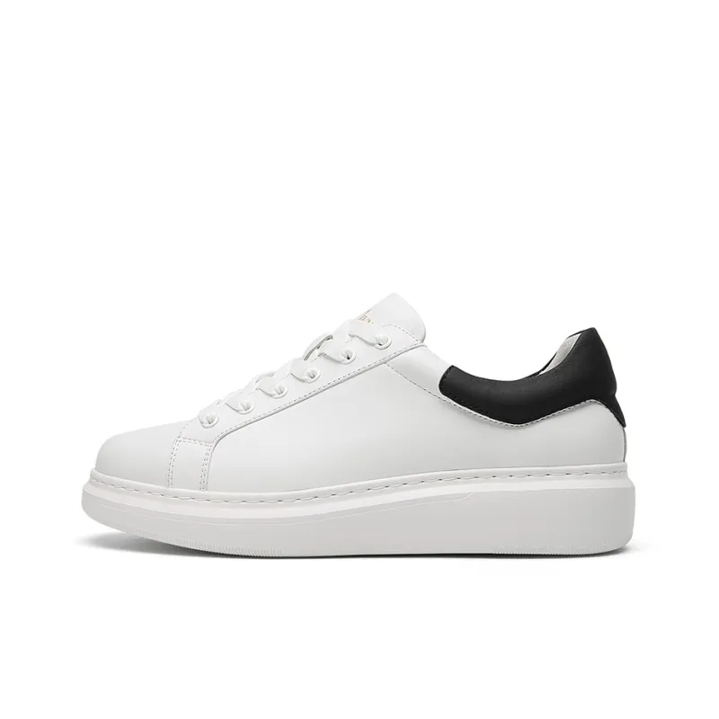 CROWN Low Top Skateboard Shoes Men's White-0