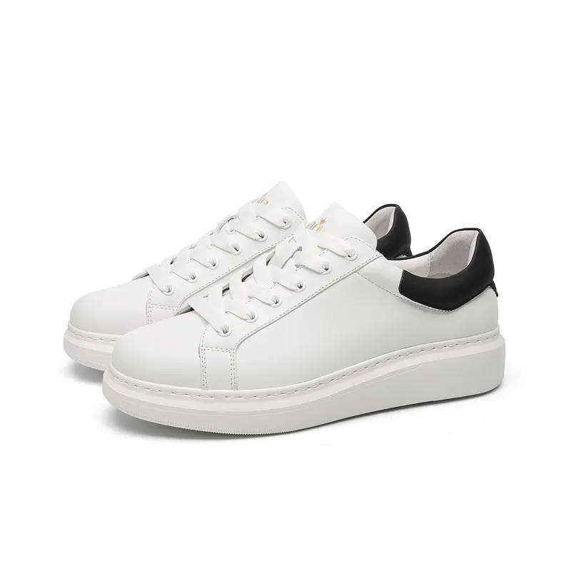 CROWN Low Top Skateboard Shoes Men's White-2