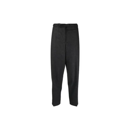 JIL SANDER Drawstring Wool Trousers