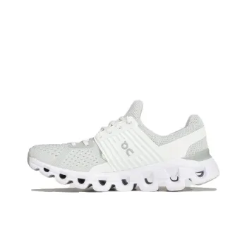 On Running Cloudswift Glacier Grey White Women's