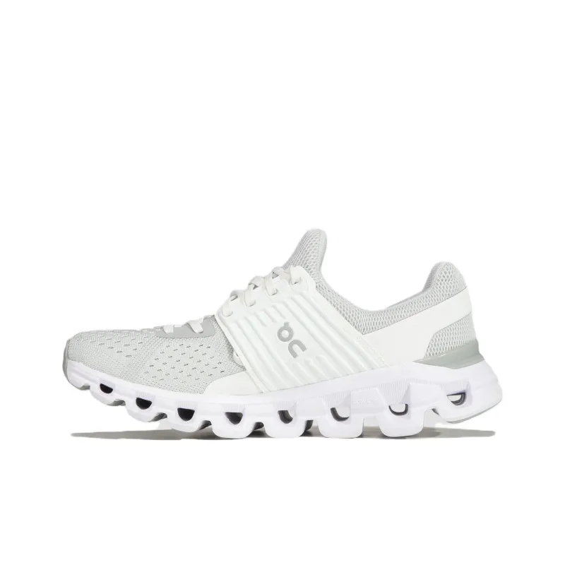 On Running Cloudswift Glacier Grey White Women's-0