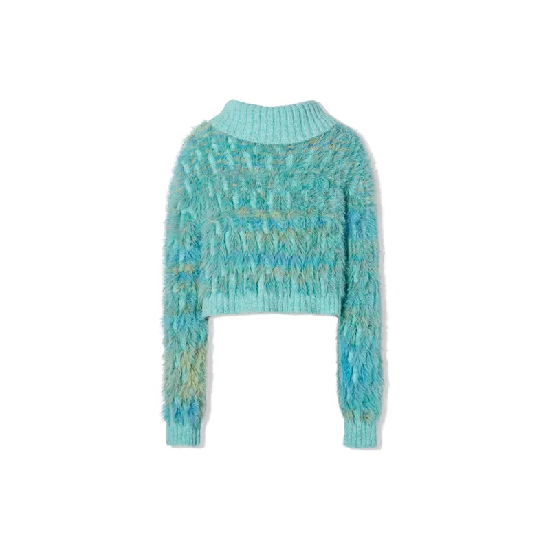 LA CRAWFISH Sweater Women's Caribbean Blue-1