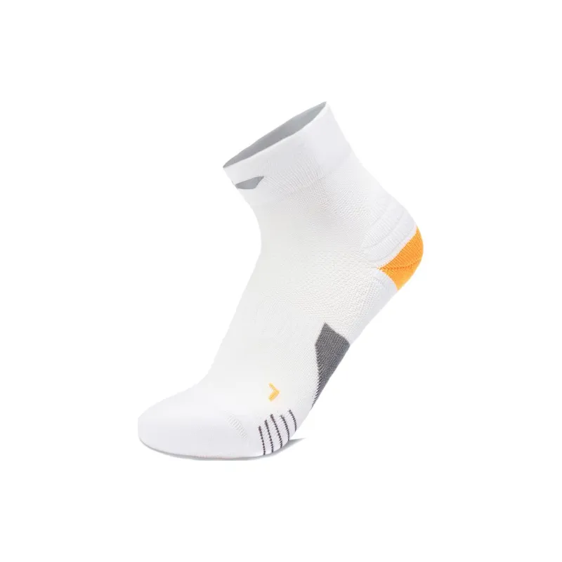 LiNing Running Collection Ankle Socks Unisex 1 Pack Neon Bright Orange-0