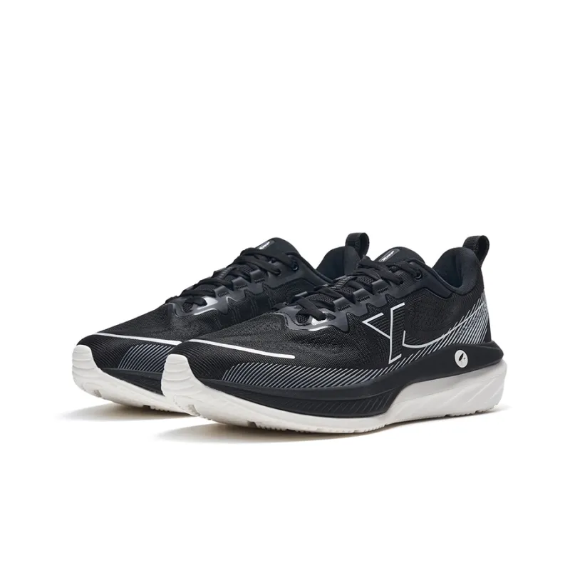 XTEP Cloud DC Low Top Casual Running Shoes Men's Black Gray-2