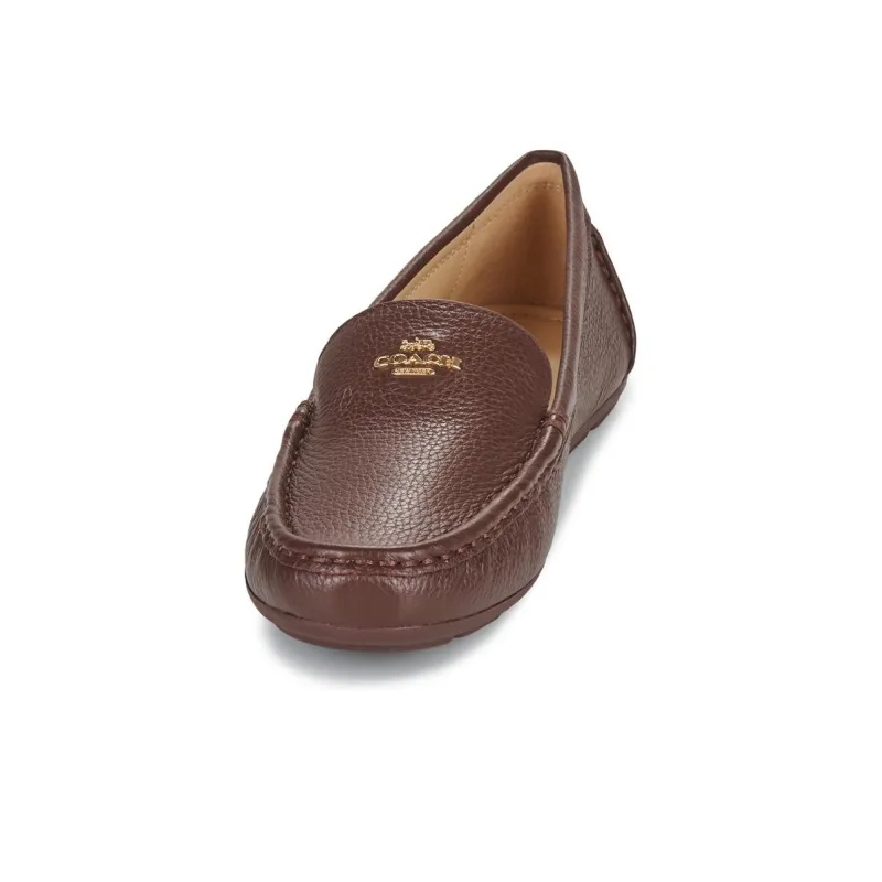 COACH Marley Driver Leather Loafers-3